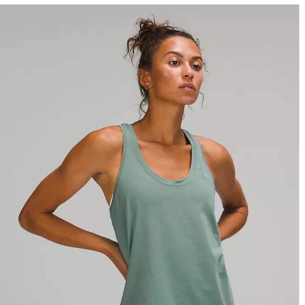 Lululemon Love tank Size 14 - tidewater teal